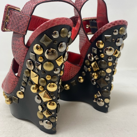 Louis Vuitton Exotic Wedges - Picture 3 of 5